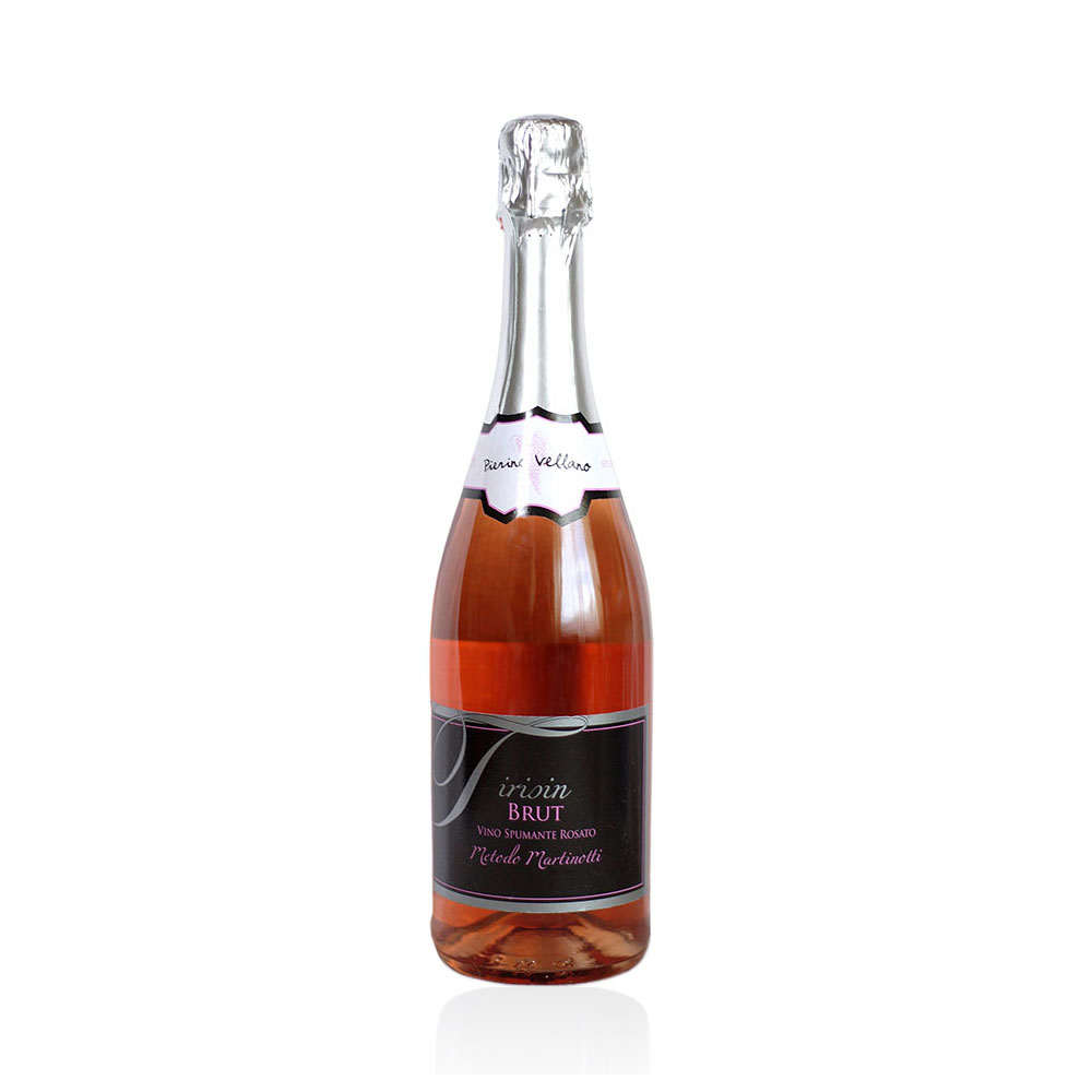 Vino spumante Brut Rosato ‘Tirisin’ 