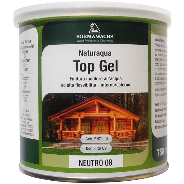 BORMA TOP GEL 60 FINITURA CERATA LT. 0,750