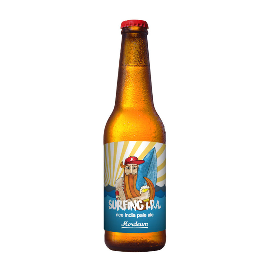 Surfing I.P.A. - Rice india pale ale - 33 cl