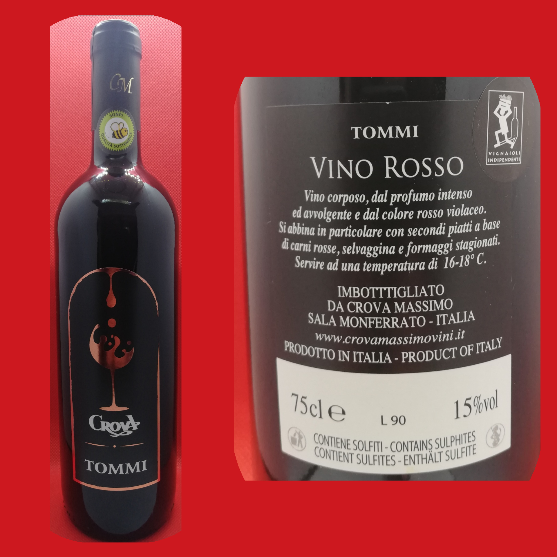 TOMMI - VINO ROSSO