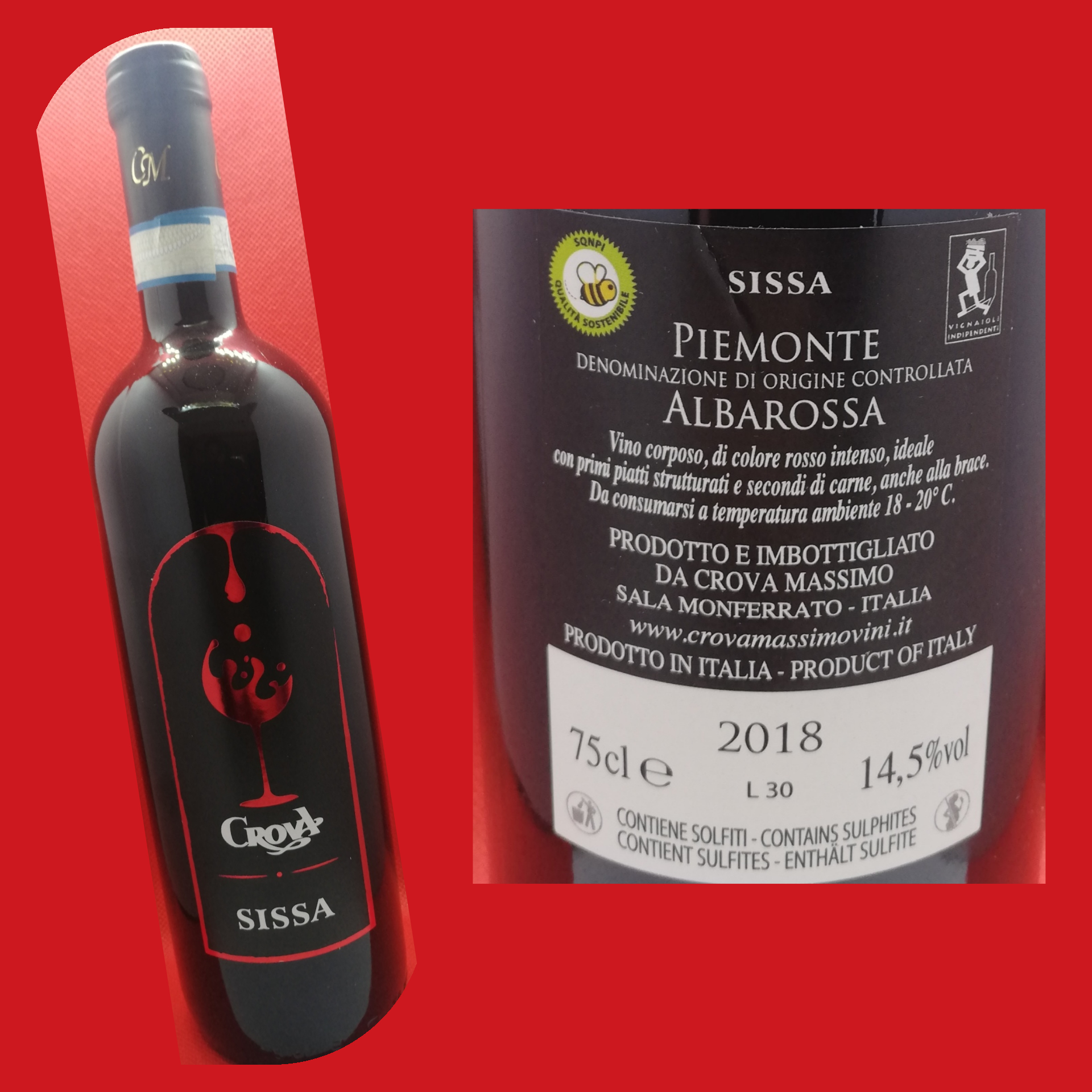 SISSA - PIEMONTE ALBAROSSA DOC 2018