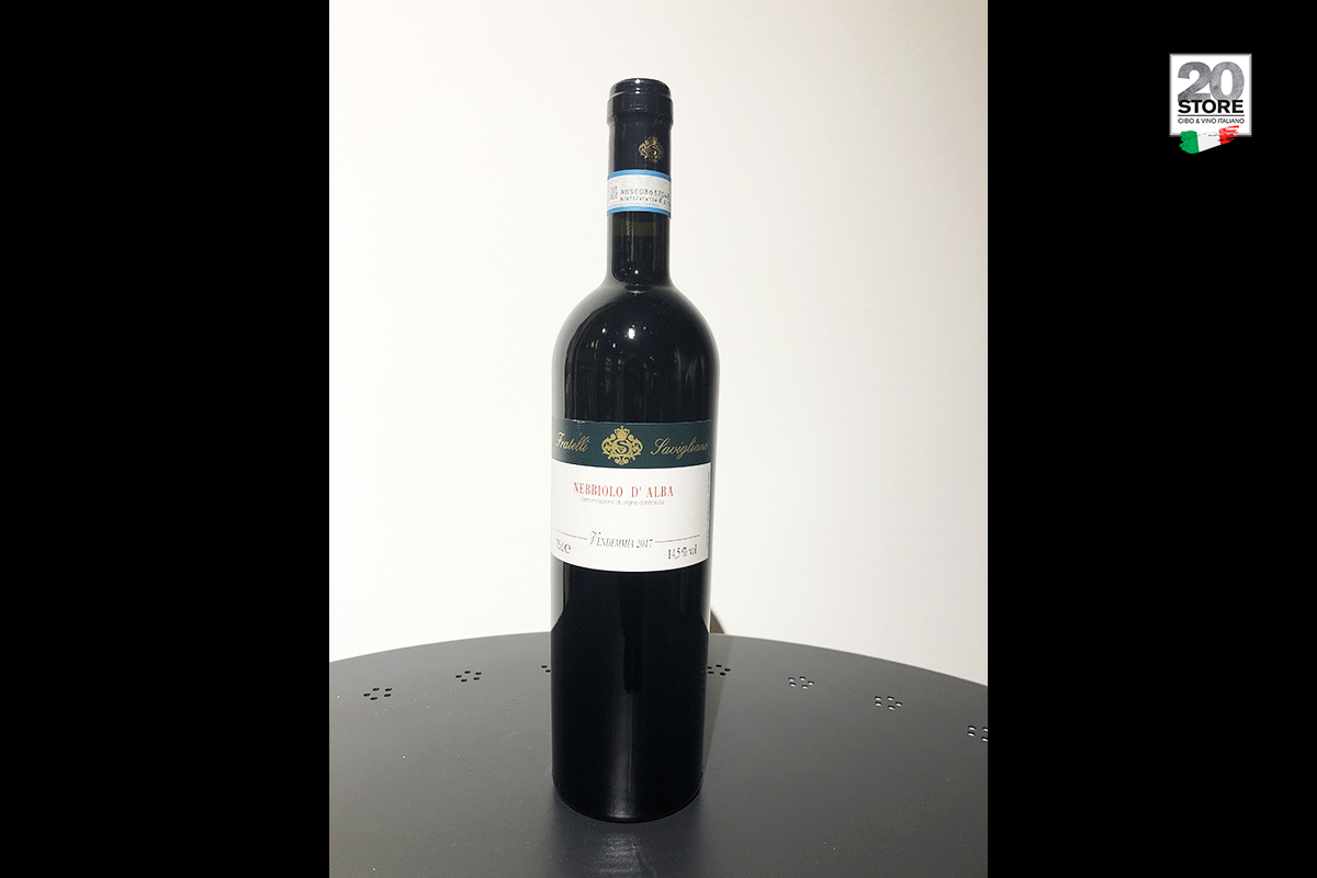 NEBBIOLO D'ALBA DOC 2017 SAVIGLIANO 75CL  cod.0935