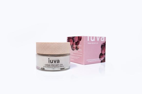 IUVA Crema viso anti-età agli estratti di uva Barbera