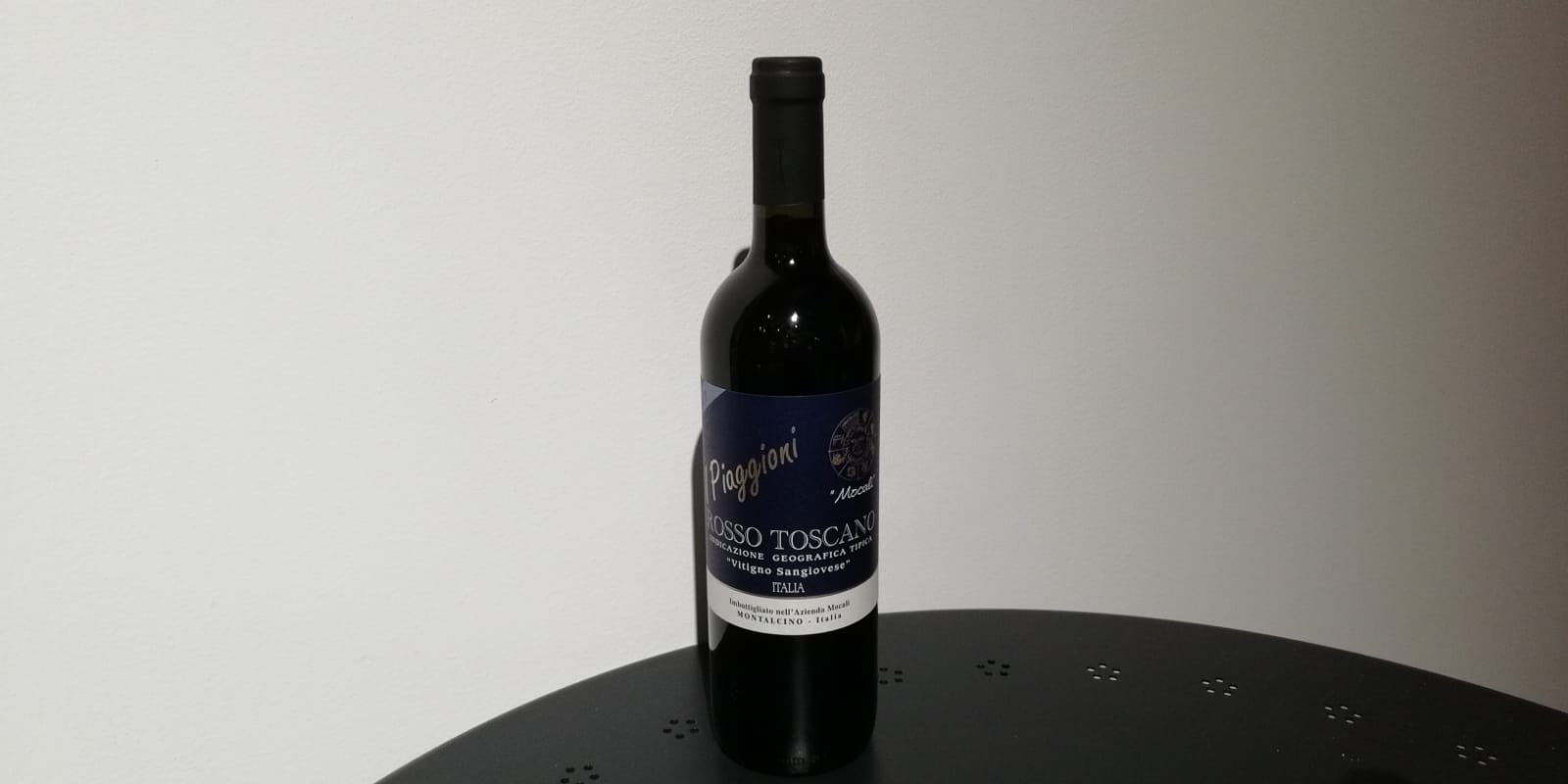 ROSSO TOSCANO I PIAGGIONI  MOCALI 17 75CL cod.1395