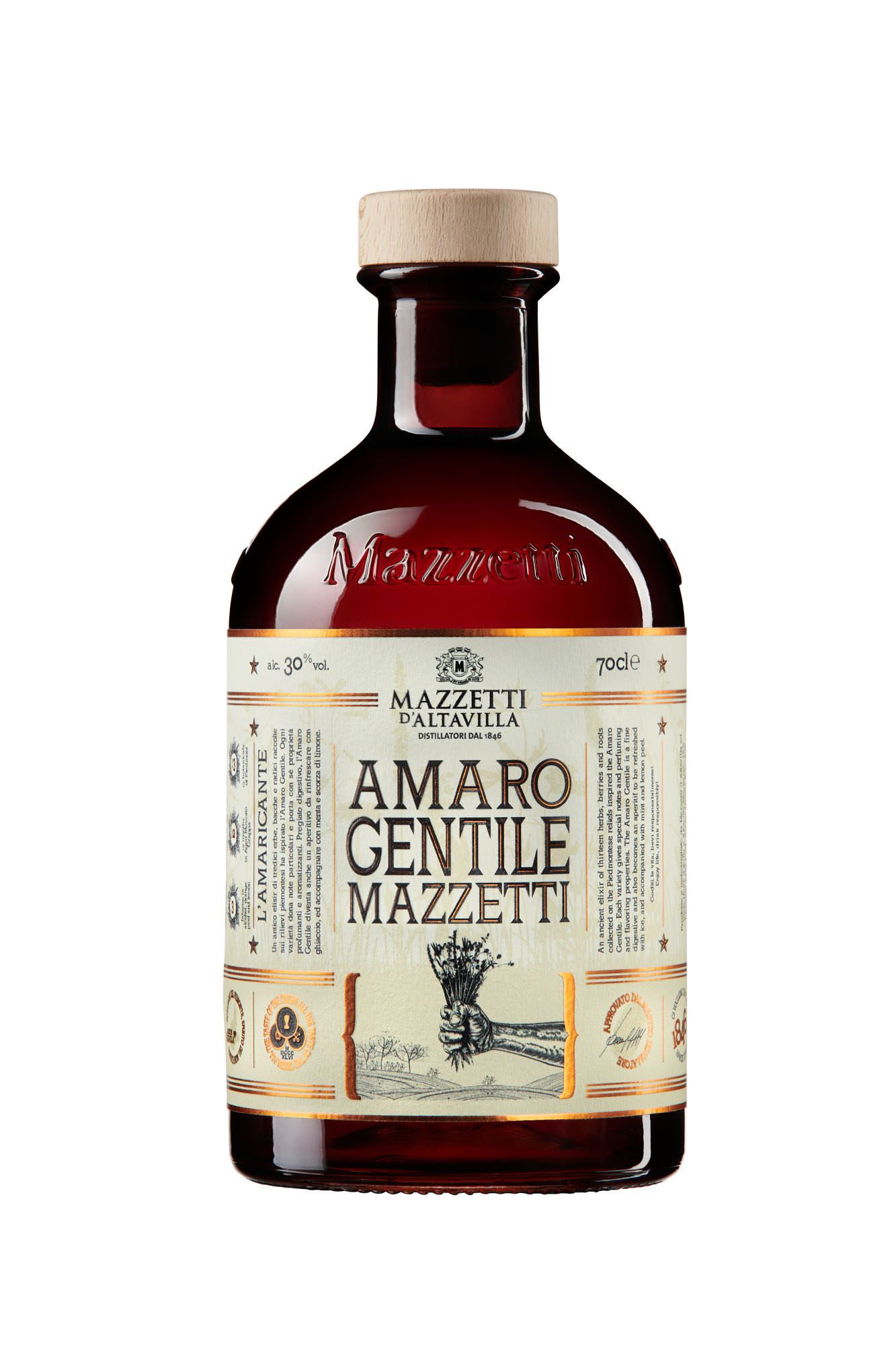 AMARO GENTILE MAZZETTI - 30% VOL. 70CL 