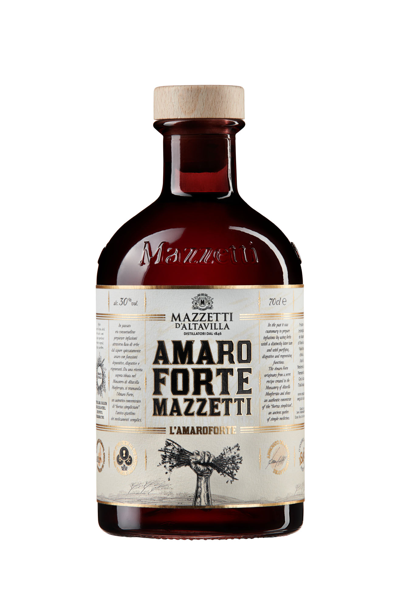 AMARO FORTE MAZZETTI - 30%VOL. 70 CL