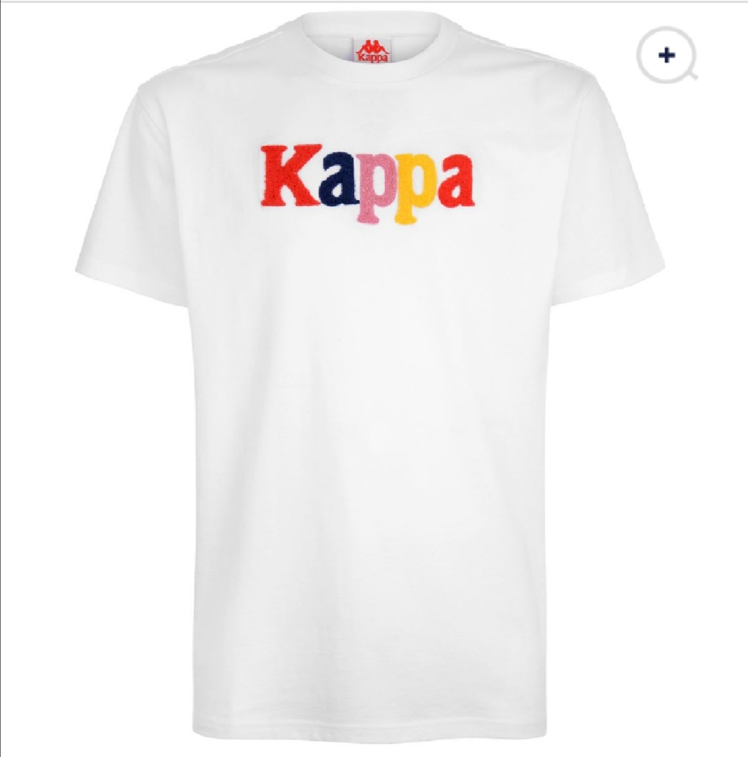 T-shirt bianca Kappa 