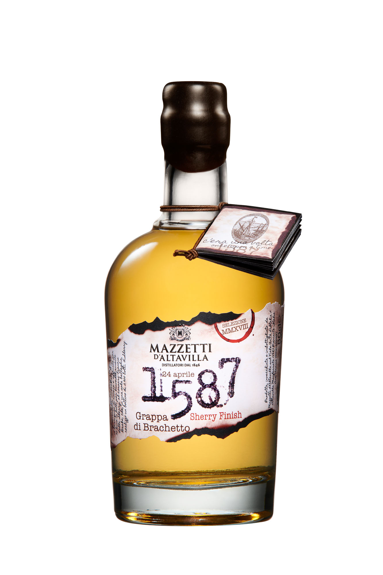 1587 GRAPPA DI BRACHETTO SPECIAL CASK FINISH, 43%VOL. 50CL