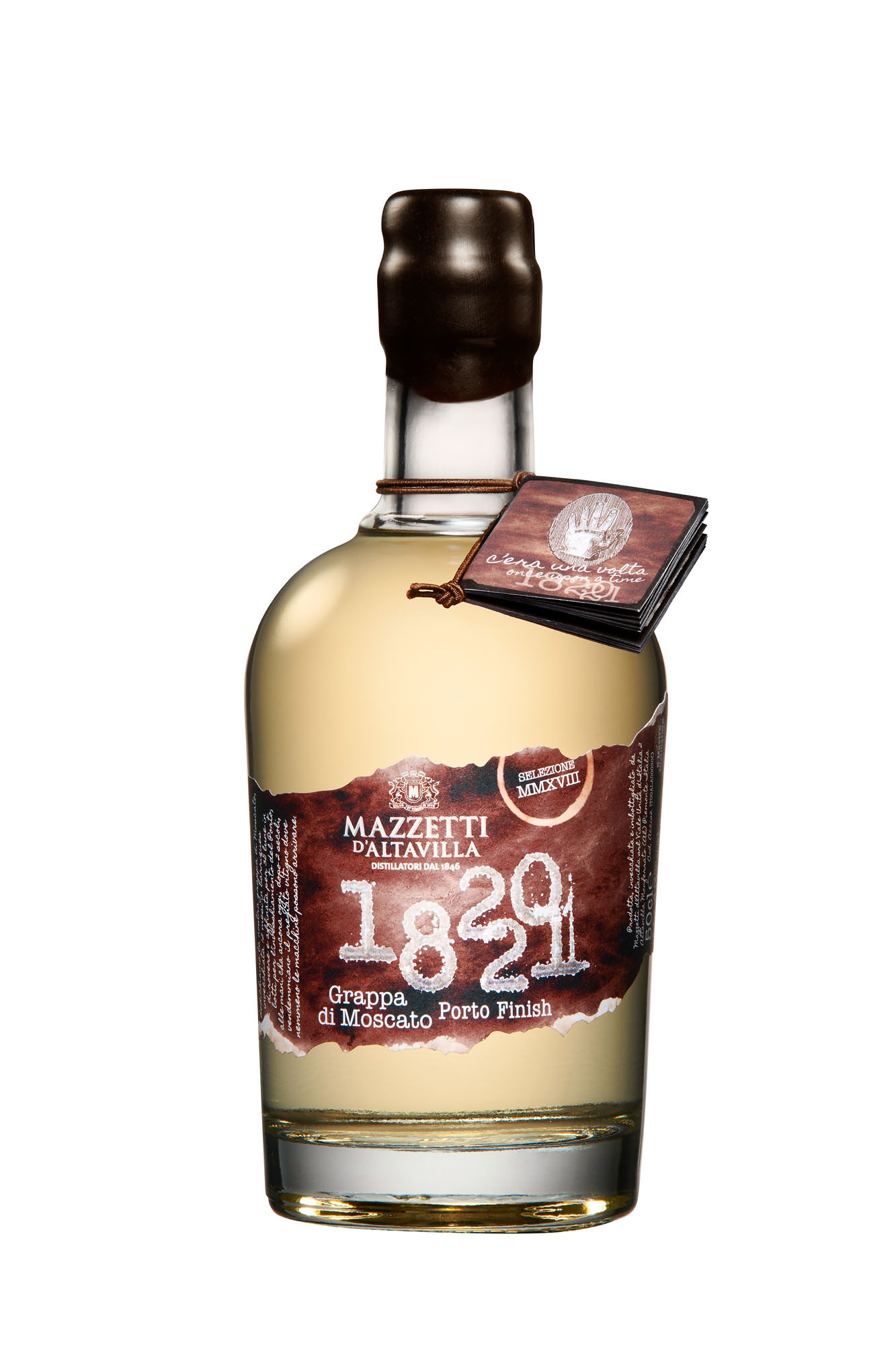 1820-21 GRAPPA DI MOSCATO SPECIAL CASK FINISH - 43%VOL. 50CL