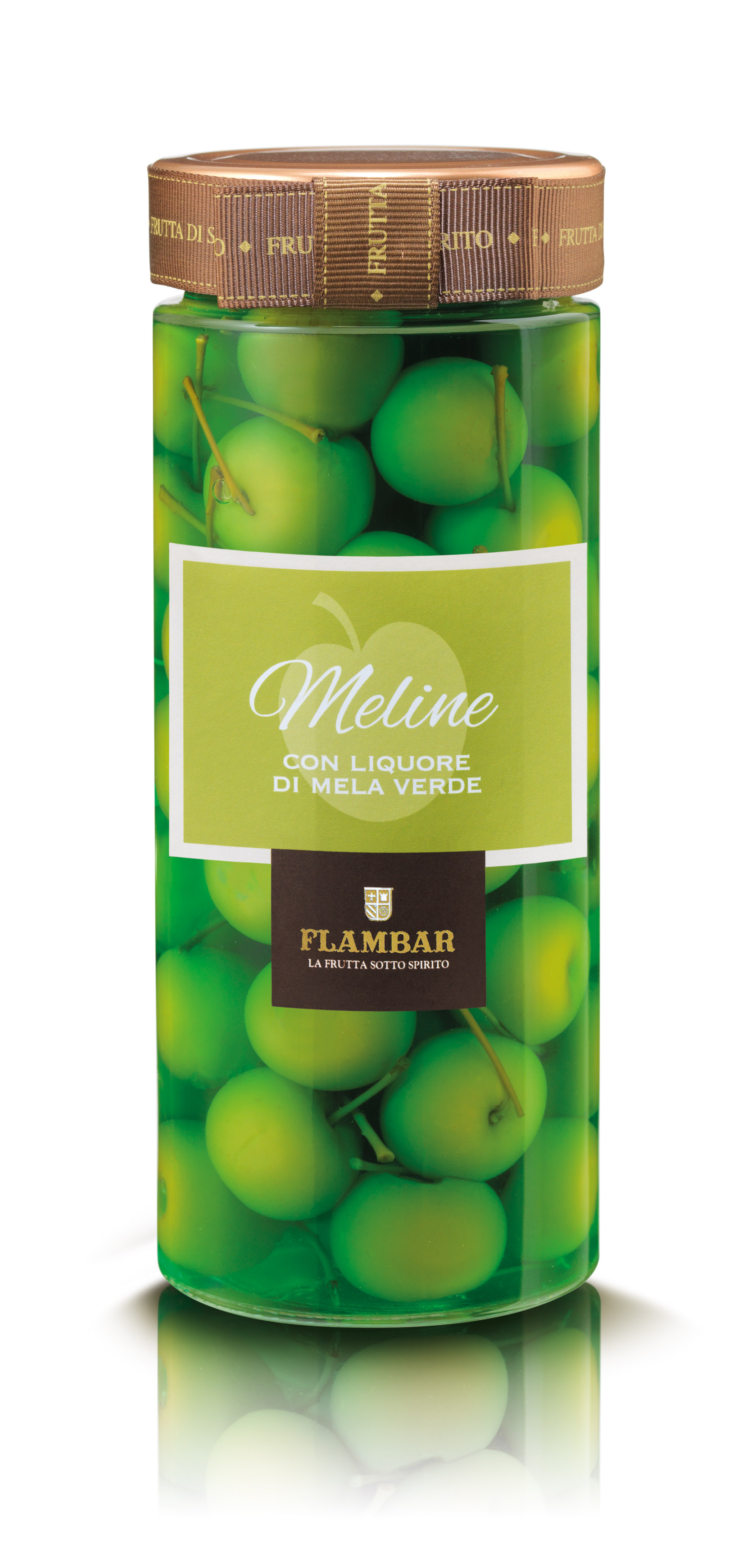 VASO GOLOSO MELINE con LIQUORE di MELA VERDE