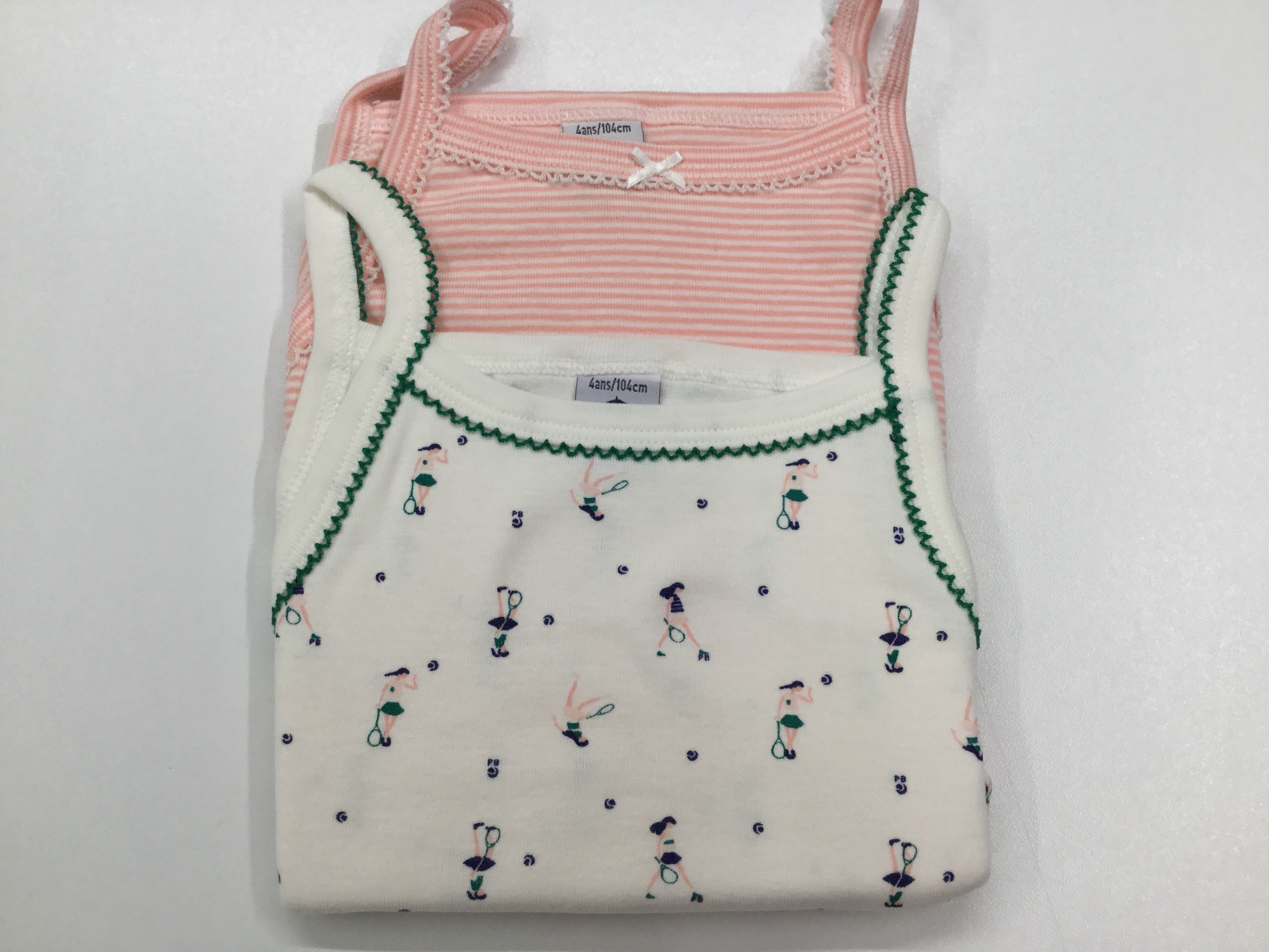 Canotta femmina (2 pezzi) Petit Bateau