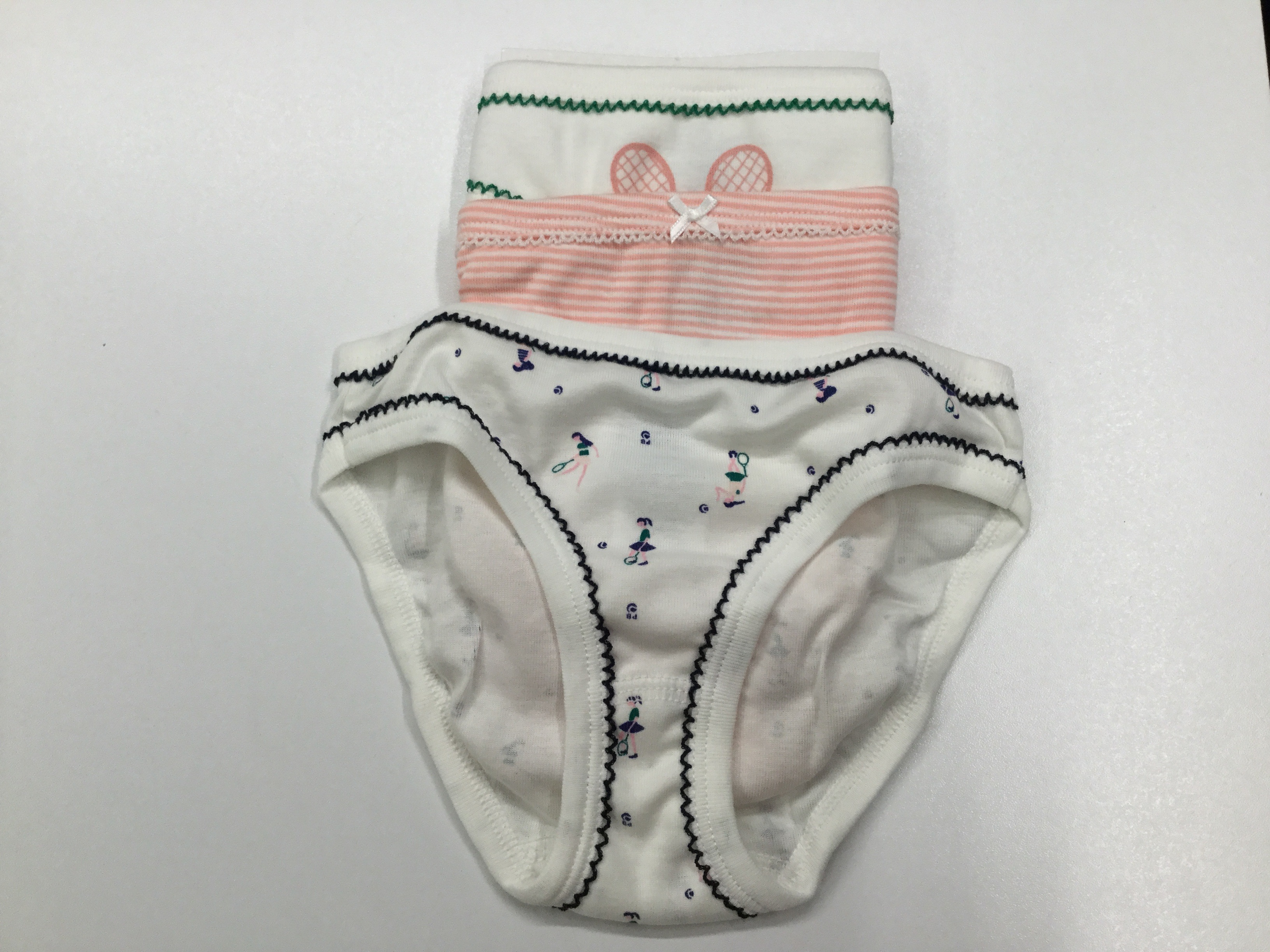 Slip femmina (3 pezzi) Petit Bateau