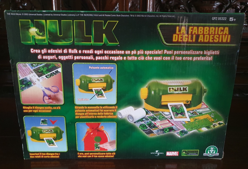 LA FABBRICA DEGLI ADESIVI HULK