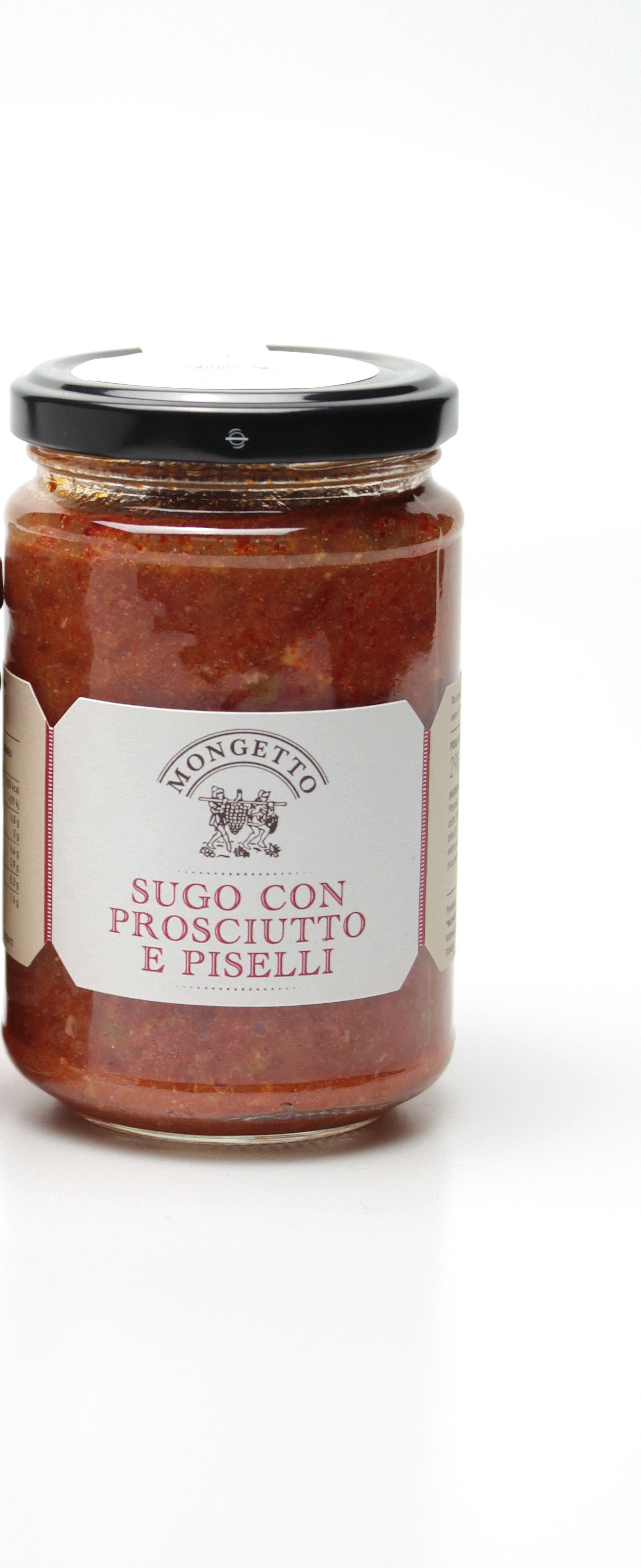 SUGO CON PROSCIUTTO E PISELLI 290 gr