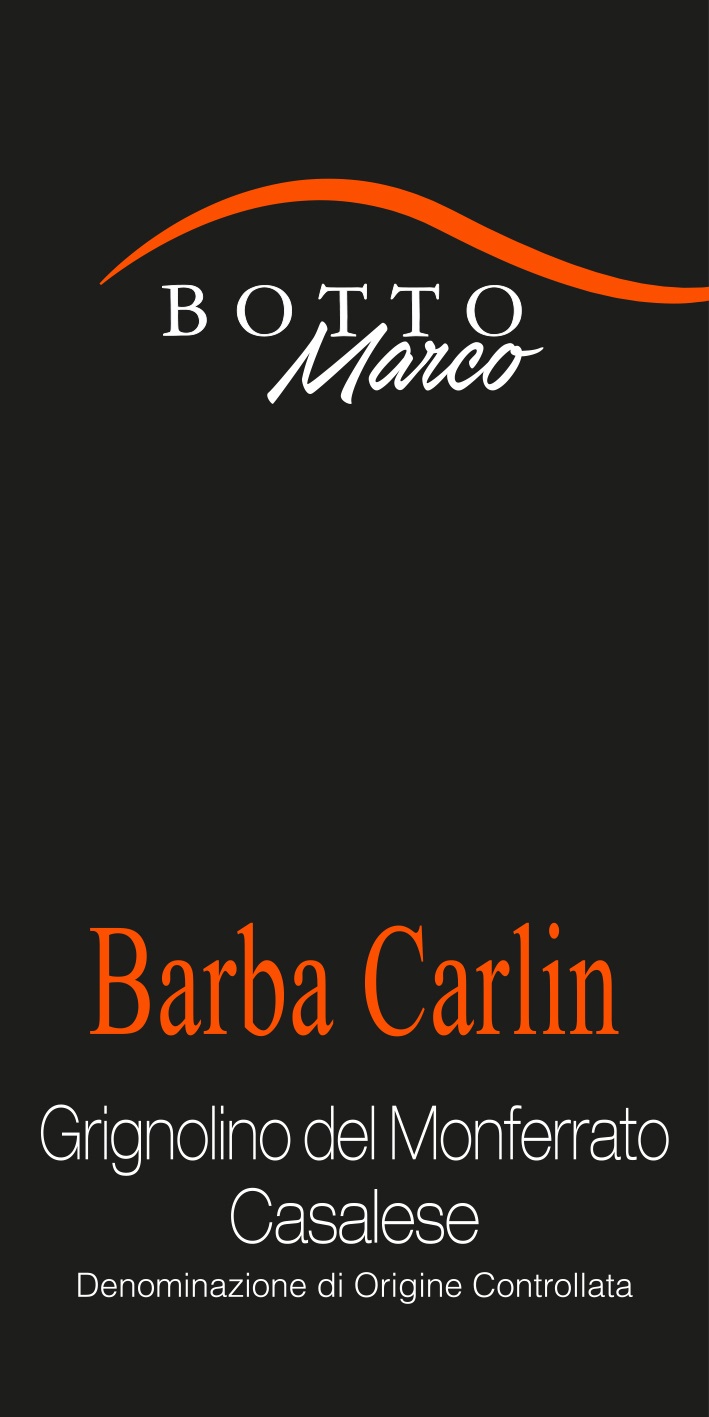 Grignolino monferrato Casalese doc '' Barba Carlin '' 2019
