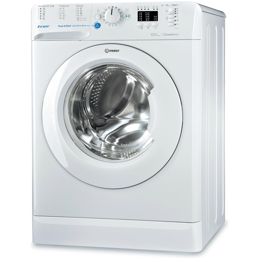 INDESIT Lavatrice carica frontale BWA 81283X W EU