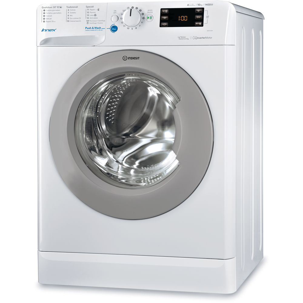 INDESIT Lavatrice carica frontale BWE 101484XWSSSIT