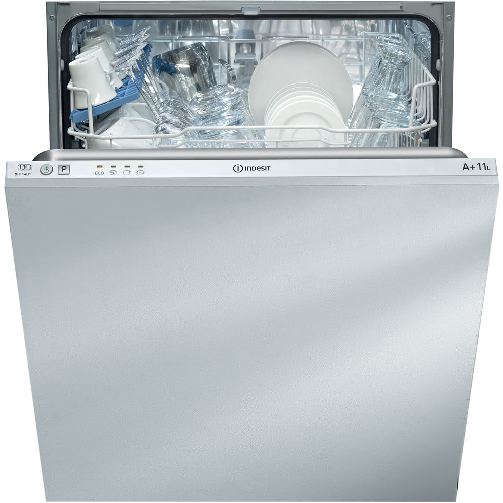 INDESIT Lavastoviglie DIF 14B1 EU da incasso a scomparsa totale 13 coperti