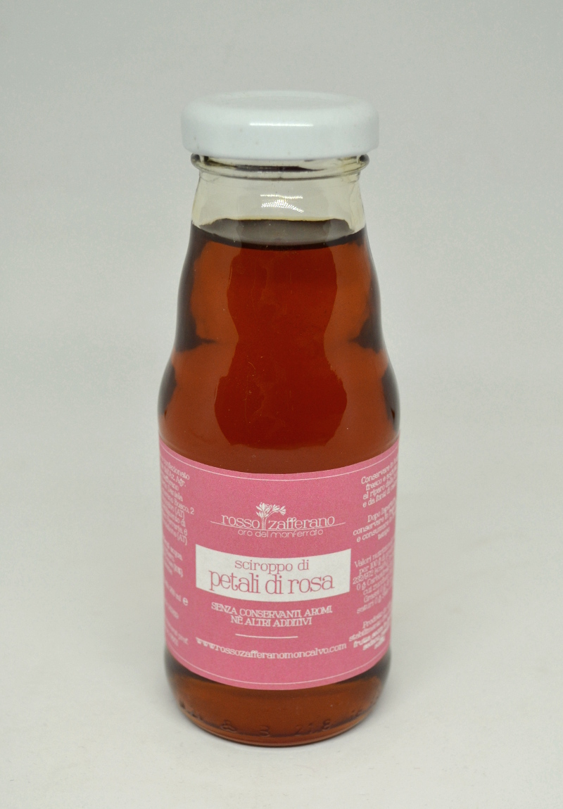 Sciroppo di petali di rosa - 200 ml