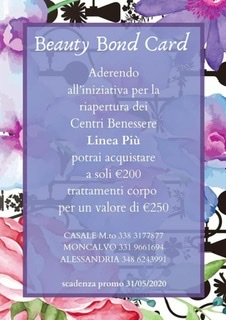 Beauty Bond Card Estetica Avanzata