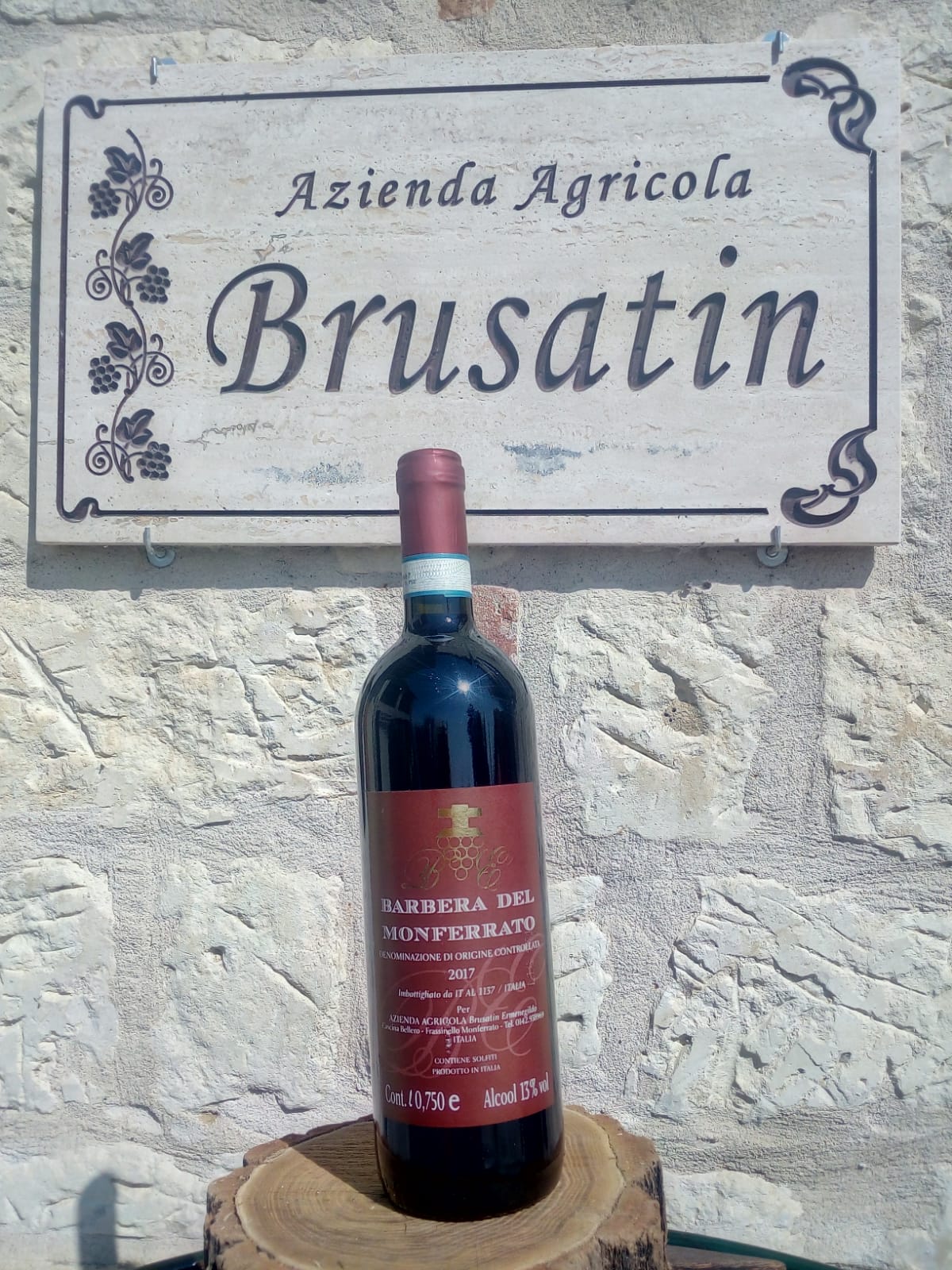 Barbera Monferrato DOC in bottiglia
