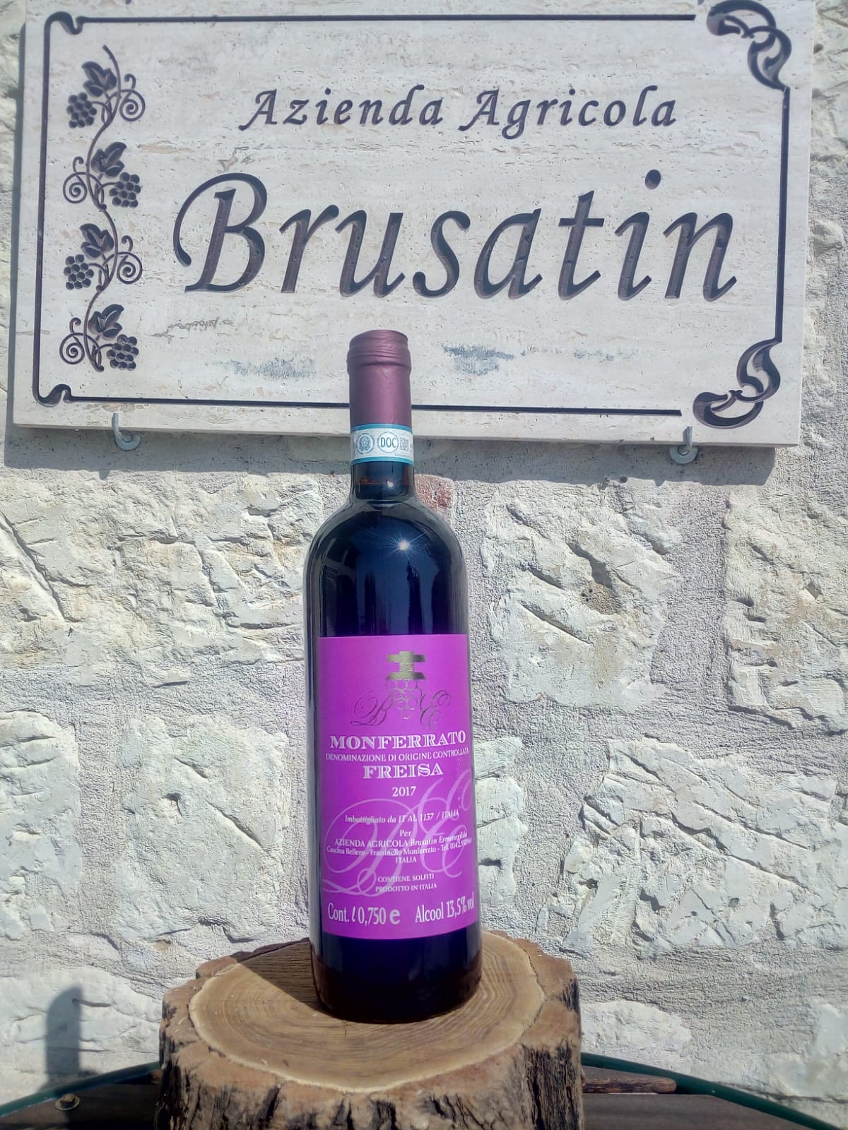 Monferrato Freisa DOC in bottiglia