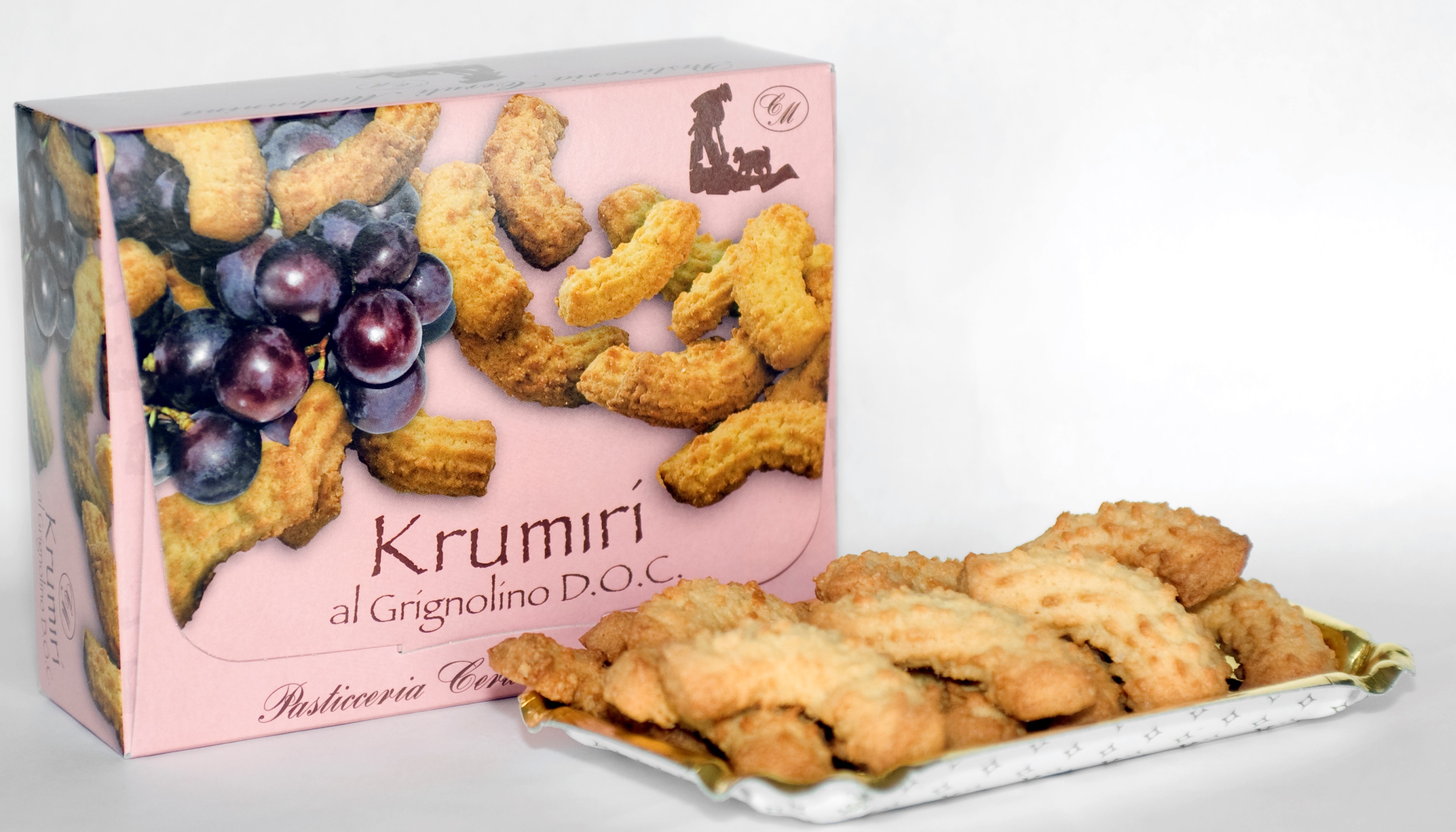 Krumiri al Grignolino, scatola  gr 400 